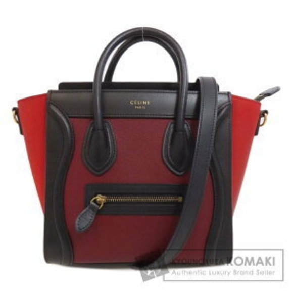 Celine Luggage Handbag Calfskin Leather - Picture 1 of 9